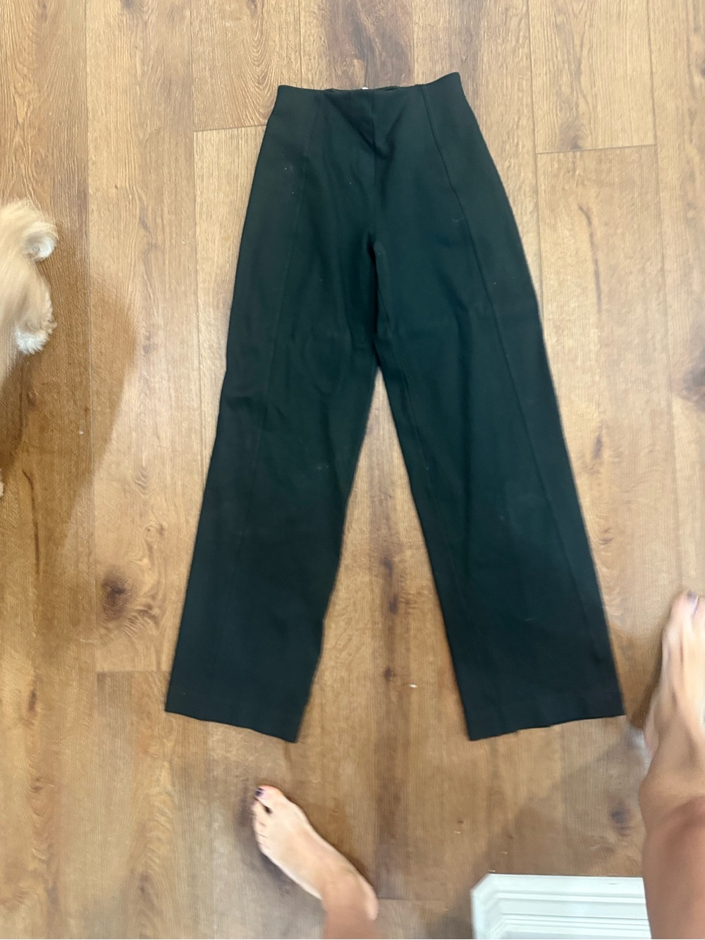 lululemon Black High-Rise Straight Leg Trouser Pants XS - Picture 4 of 4